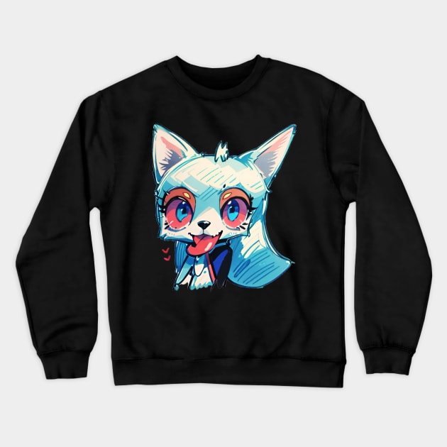 Purr Fection Crewneck Sweatshirt by L'Appel du Vide Designs by Danielle Canonico